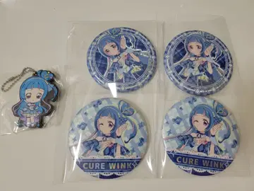 너와 아이돌 프리큐어전 큐어 잉크 캔뱃지 사인 포함