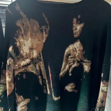 Flip The Script 그래픽 니트 L 사이즈