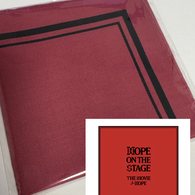 제이홉 홉온스 CGV 특전 싱어롱 / 반다나 미개봉 / 방탄 bts