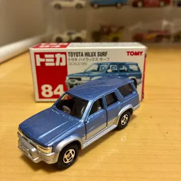 토미카 84 도요타 하이럭스 서프 단종 빨간색 TOMY 로고