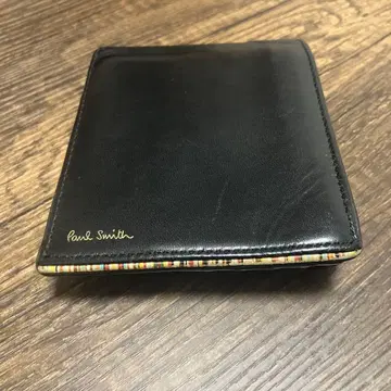 폴 스미스 접이식 지갑 블랙
