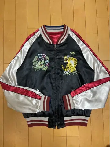 스카잔 80s 단색 리버서블