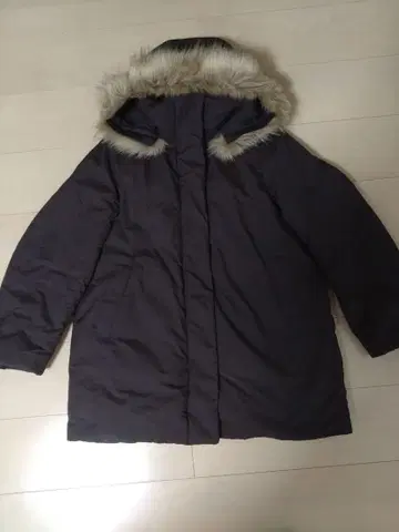 UNIQLO 하이브리드 다운 코트 브라운