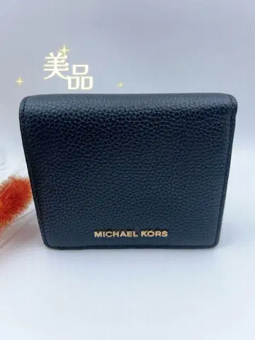 [ 새상품급 ] 마이클코어스 접이식 지갑 블랙