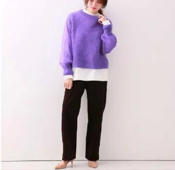 Spick&Span 모헤어 루즈핏 니트 풀오버