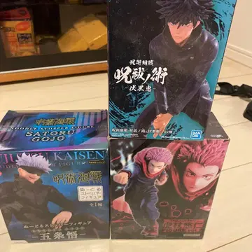 주술회전 피규어 세트 고죠 사토루, 이타도리 유우지, 후시구로 메구미