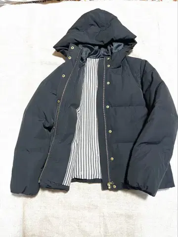 MACK NTOSH PHILOSPHY 34 후드 부착 다운 자켓 블랙