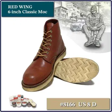 RED WING 6' Classic Round #8166 US 8 D