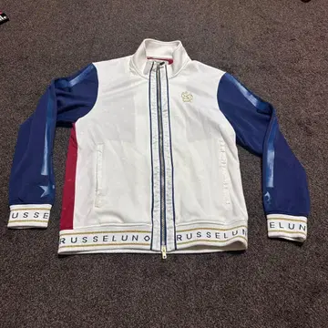 Russeluno 자켓 화이트/네이비/레드