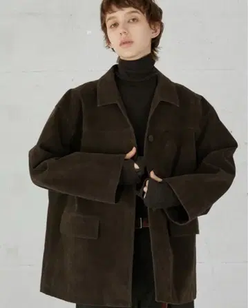 LA PEAU DE GEM eco suede coverall