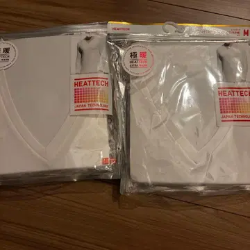 울트라 웜 히트텍 긴팔 V넥 2장 세트 (낱개 판매 가능)