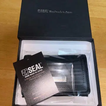 SEAL 블랙 비즈니스 카드 케이스