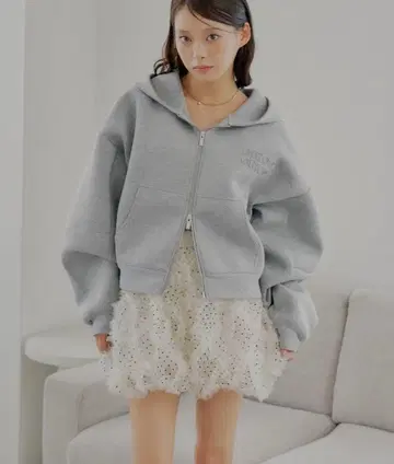 Chico 튤 티어드 벌룬 숏팬츠