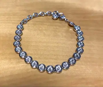 스와로브스키 팔찌 실버 정품