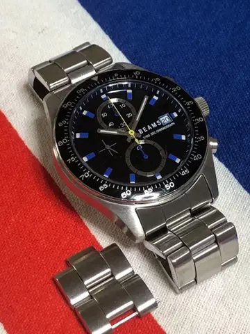 Beams 크로노그래프 시계 배터리 교환 완료