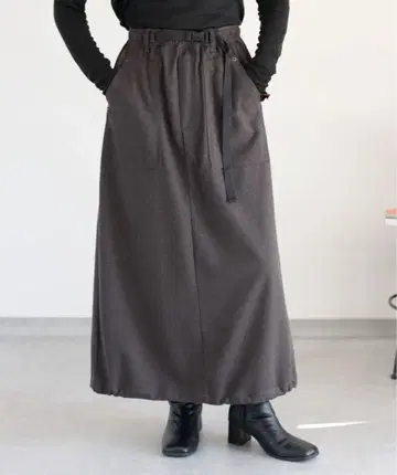 cepo 트윌 저지 이지 스커트