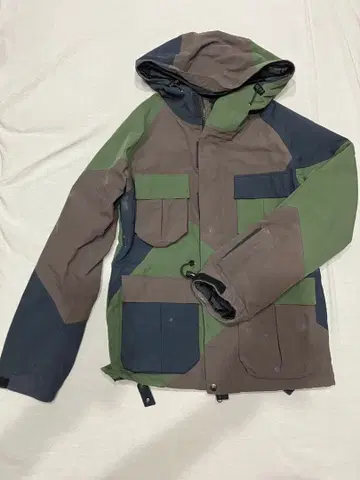 glamb 멀티 컬러 마운틴 후드티