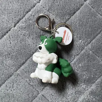 녹황색사회 료쿠샤카 굿즈 브로콜리 3D 키링 스트랩