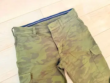 EDWIN 남성용 카모플라쥬 카고 팬츠 S