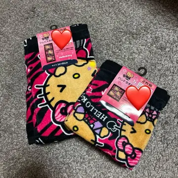 일광화상 키티 타월 세트 2 페이스 타월 핸드 타월