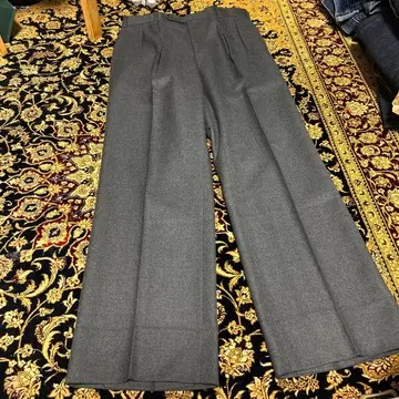 와이드 스트레이트 슬랙스 와이드 배기 빈티지 슬랙스 90s