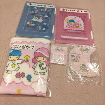 키키라라 당첨 복권 파일 케이스 무릎 담요 거울 & 빗