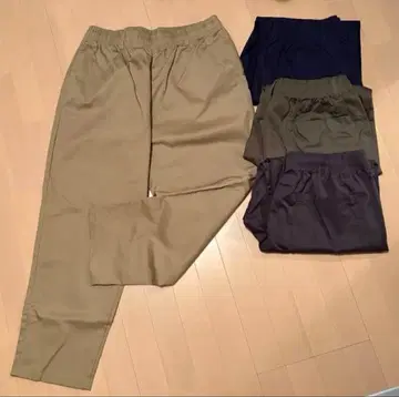 GU 구 셰프 팬츠 4색 세트