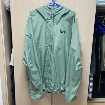 patagonia XL 그린 토렌트 쉘 3L