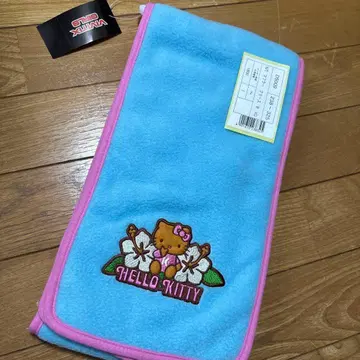 레어 헬로키티 VIVITIXGIRLS 일광화상 키티 플리스 머플러