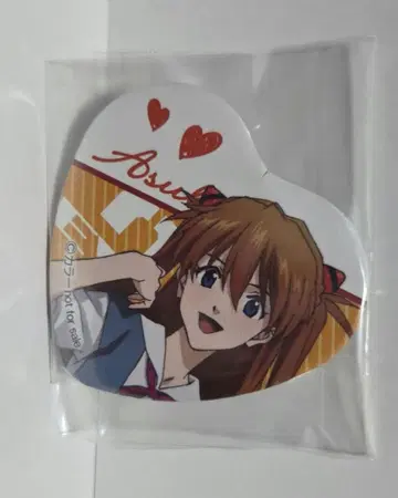 에바 시키나미 아스카 랑그레이 캔뱃지