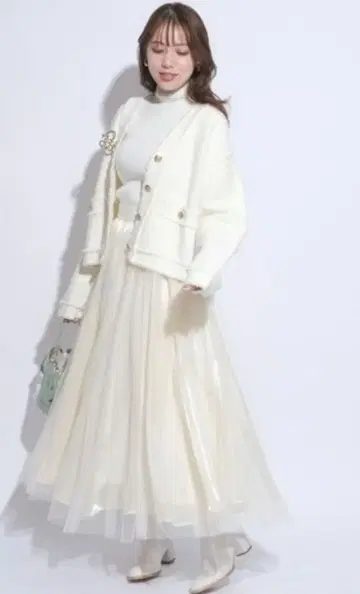 튤 x 오간자 스커트 마이 스트라다