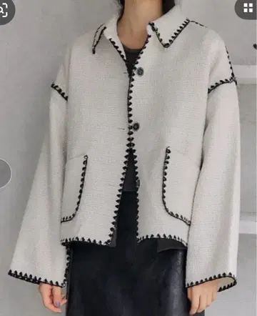 Ayla blanket stitch jacket