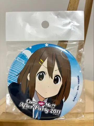 케이온 Come with Me!! 2011 히라사와 유이 캔뱃지