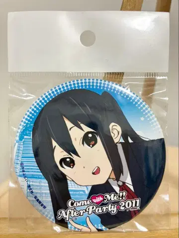 케이온 Come with Me!! 2011 나카노 아즈사 캔뱃지