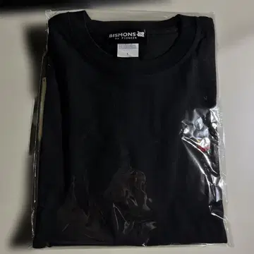 BISMONS 블랙 하나하나 T셔츠 L 사이즈