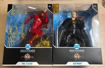[ 미개봉 새상품 ] THE FLASH 12인치 피규어 2체 세트