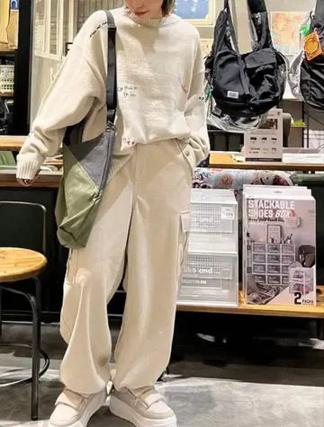 niko and - 모티브&레터링 니트 풀오버