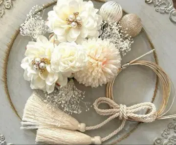 청순 스타일 성인식 일본 의류 후리소데 시치고산 사전 촬영 머리 장식