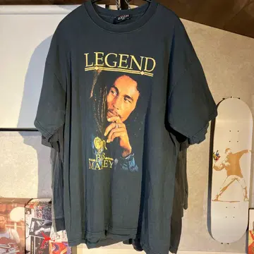 밥 말리 레전드 빈티지 T