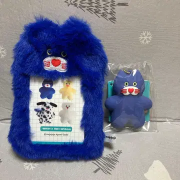 mojojojo 니키 카드 케이스 러버 키링 세트