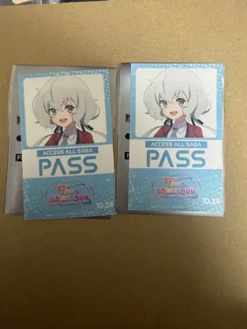 좀비랜드 사가 유메긴가 파라다이스 입장객 특전 백야드 패스 콘노 준코