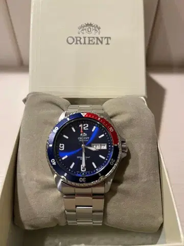 오리엔트 ORIENT Mako 자동 와인더 다이버 펩시 컬러