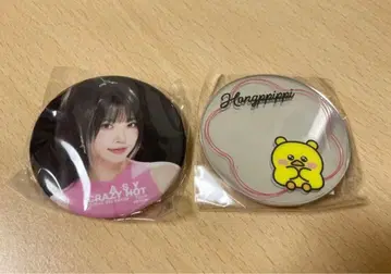 [ LE SSERAFIM ]  ( 캔뱃지 + 거울 스티커 )