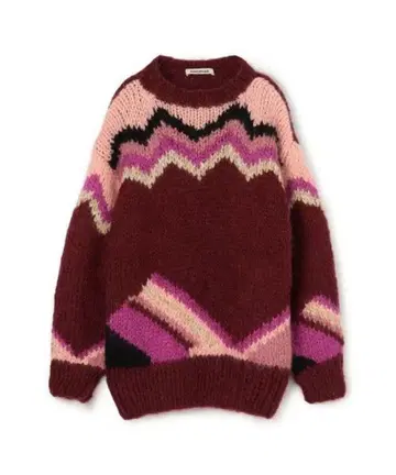 새상품 투모로우랜드 MACPHEE 컬러 인타샤 크루넥 풀오버