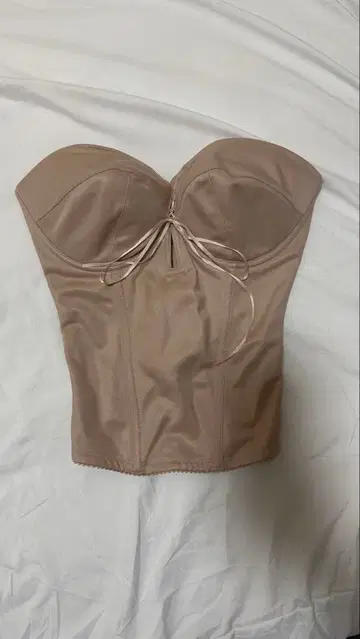 Aylira 베이지 코르셋 뷔스티에