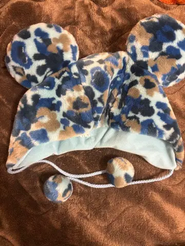 디즈니 팬캡 카모플라쥬 파랑