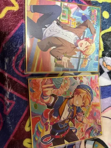 Pop my heart! 미니 색지 전후