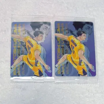 우시지마 와카토시 키라피카드 하이큐 카드