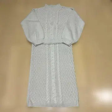 베이지 니트 셋업 프리 사이즈