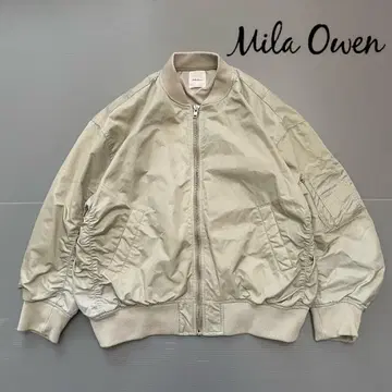 Mila Owen 소매 볼륨 오버 사이즈 MA-1